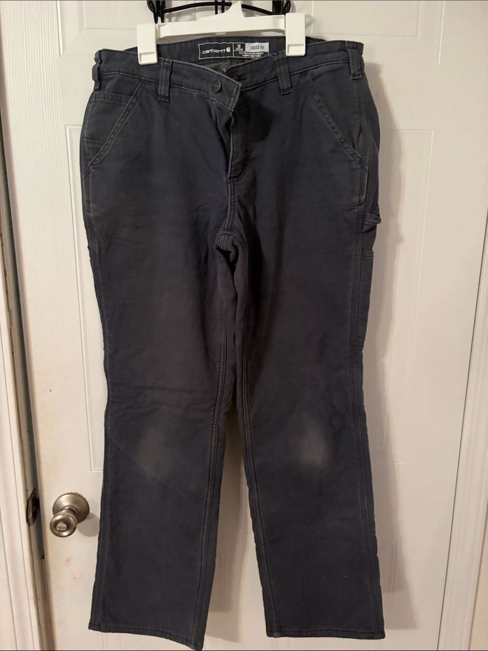 Carhartt Women's Charcoal Cargo Work Pants